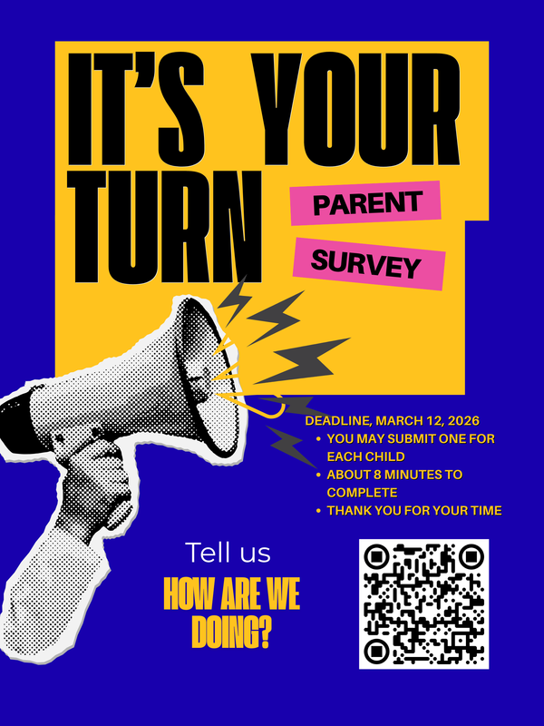 Parent survey poster