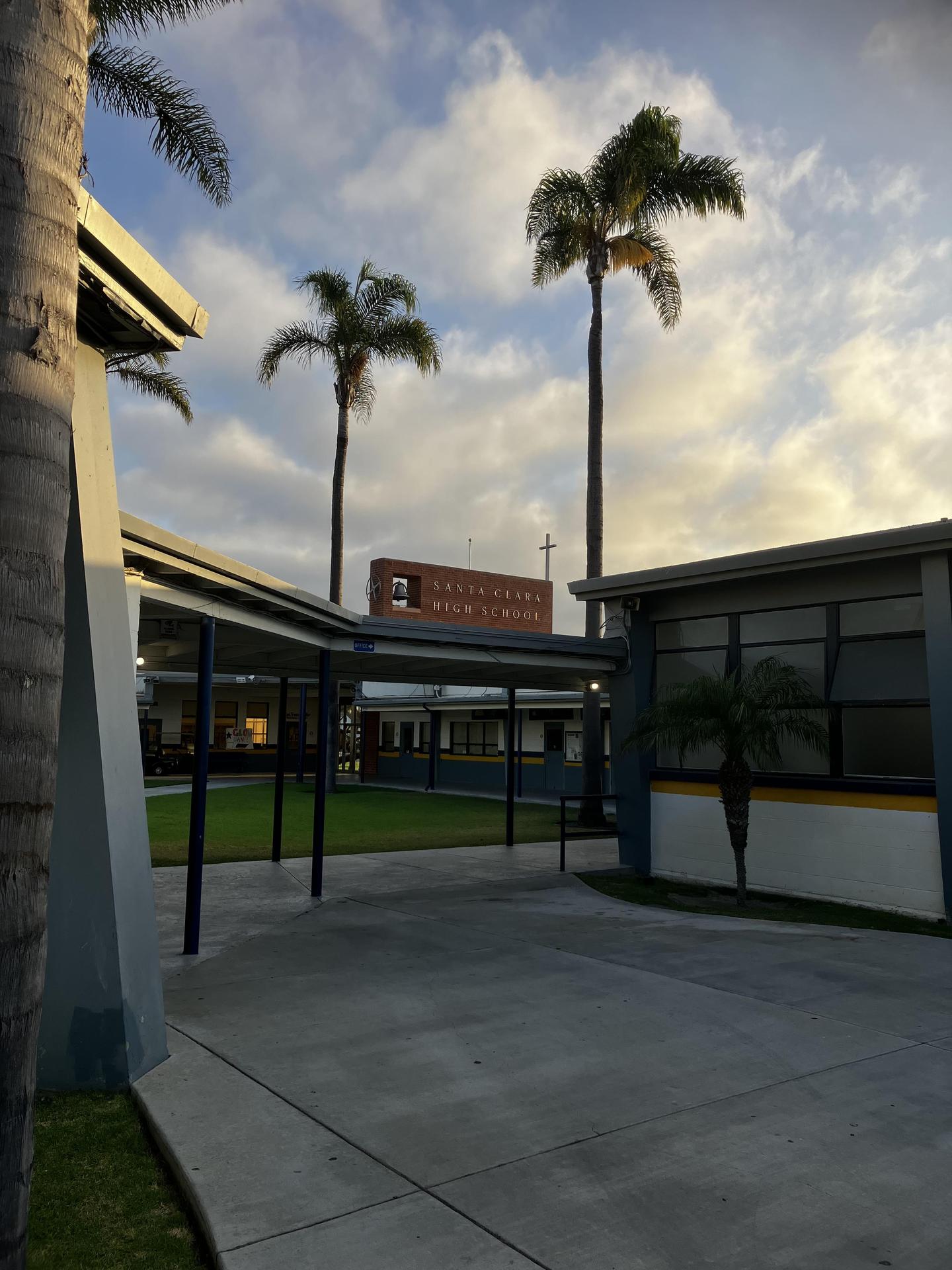 Santa Clara High School Courtyard