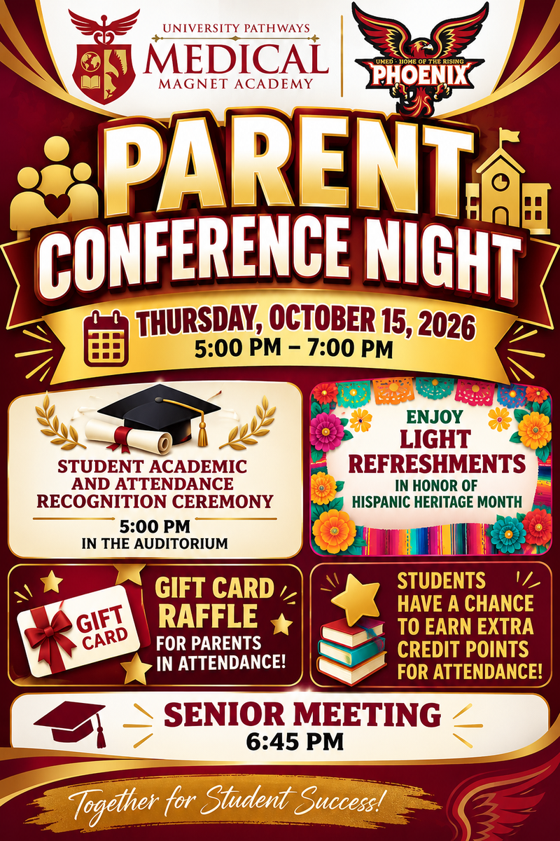 Parent Conference Night Flyer
