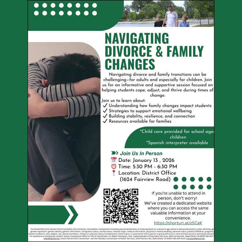 Navigating Divorce and Family Changes Thumbnail Image