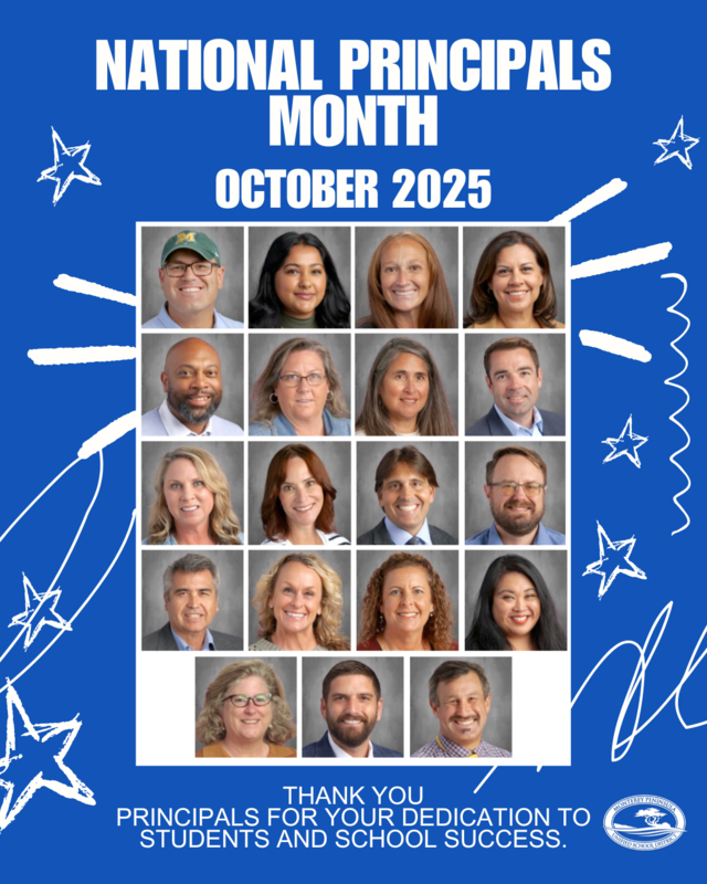 MPUSD Principals in headshot photos