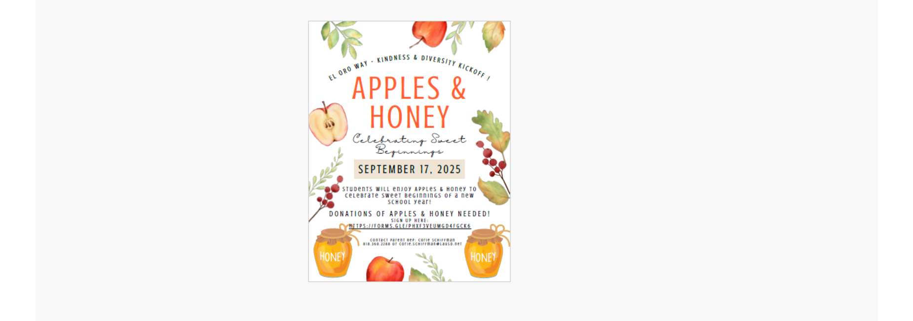 apples and honey 2025