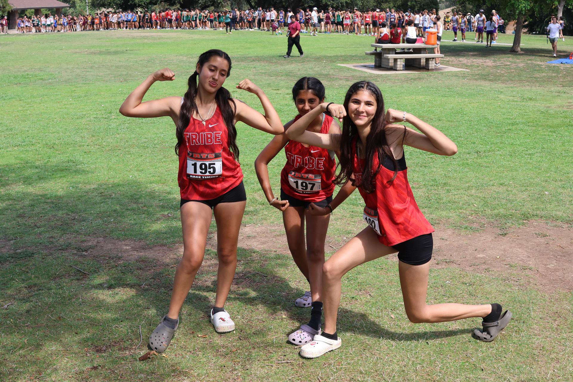 cross country runners in action at woodward park