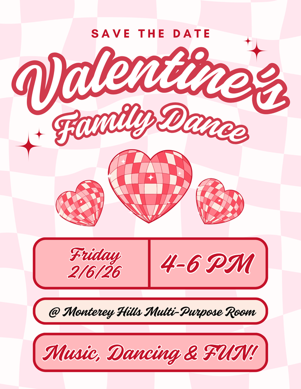 Valentine's Family Dance - Fri. Feb. 6