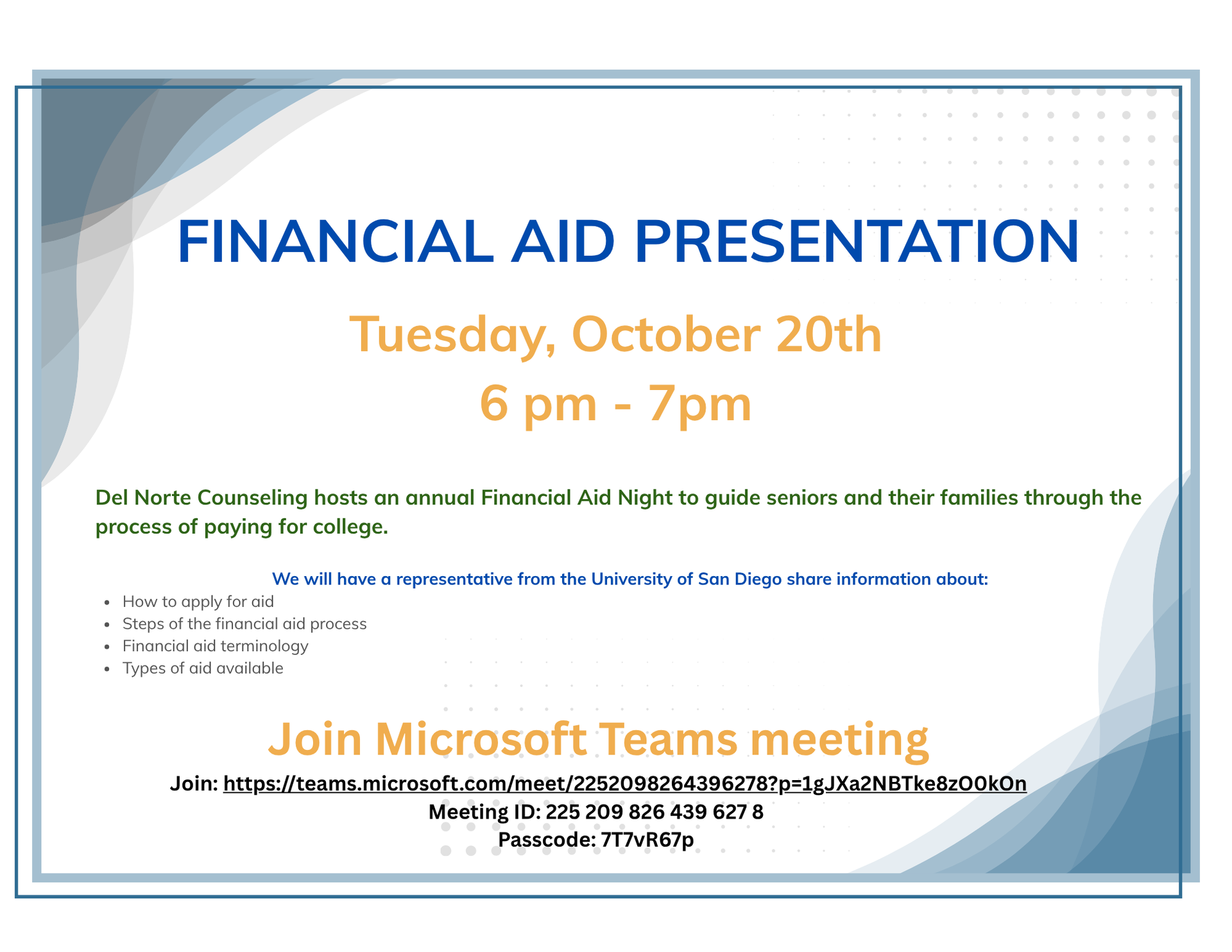 Financial Aid Night