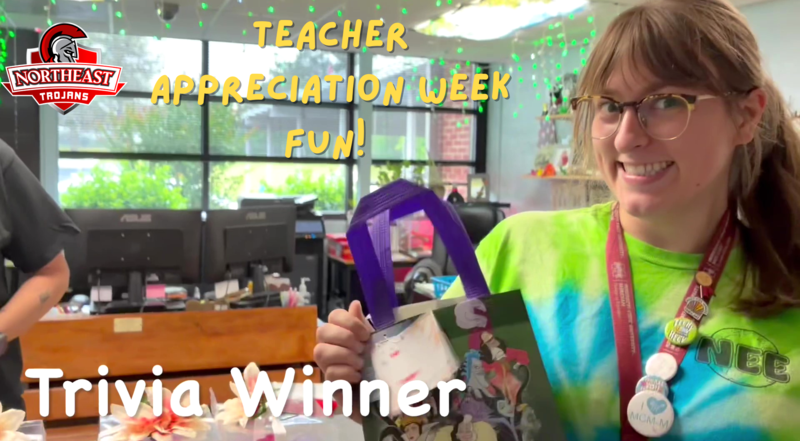 Northeast Elementary Teacher Appreciation Week Fun
