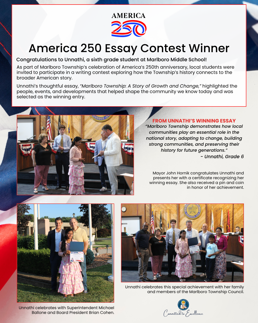 America 250 Essay Contest Winner 