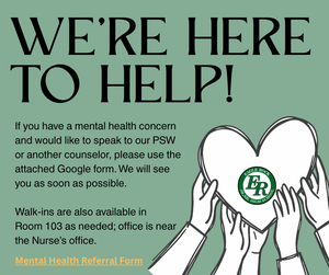 mental health flyer