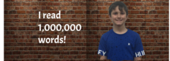 Million word reader!