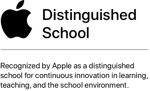 Apple Distinguished School Signature