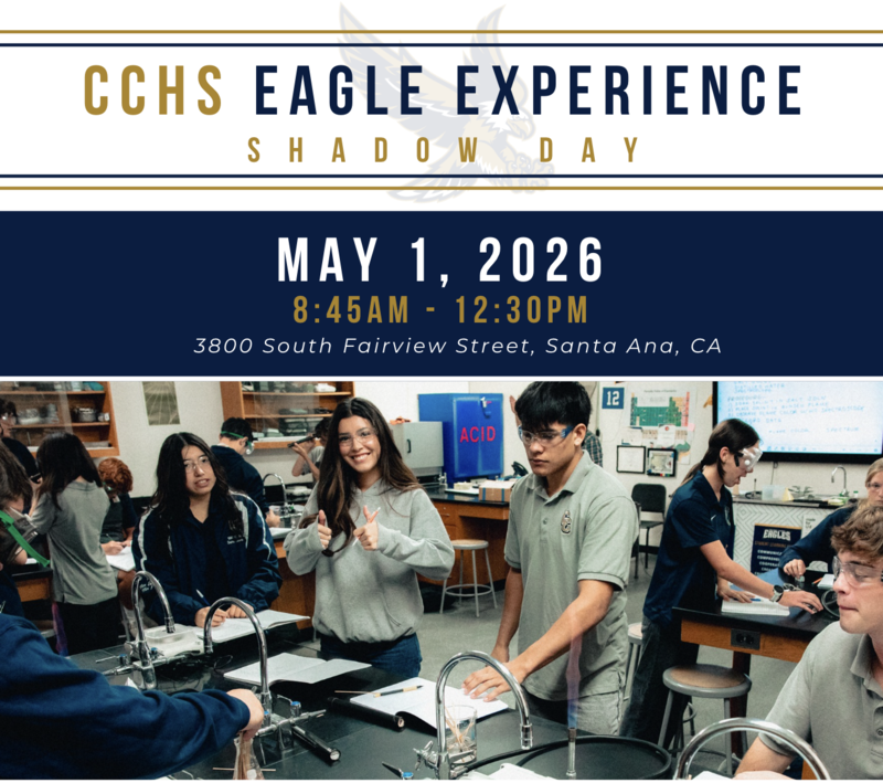 High School Shadow Day Eagle Experience