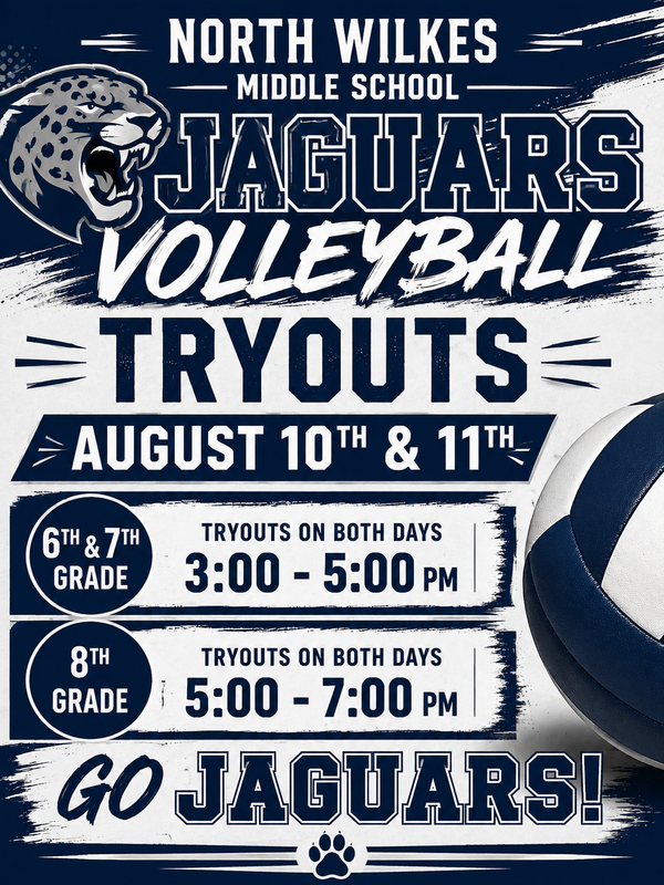 NWMS Volleyball Tryouts