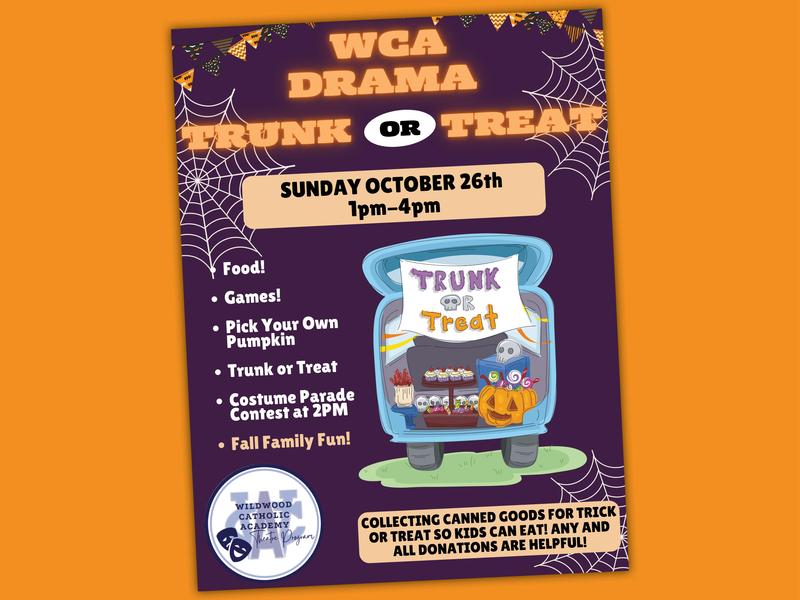 WCA Drama Trunk or Treat