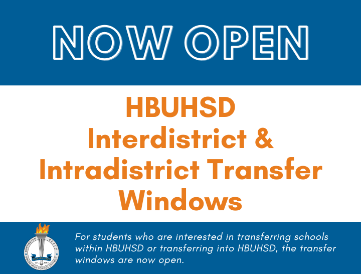 white box on blue background with text stating the transfer windows are now open