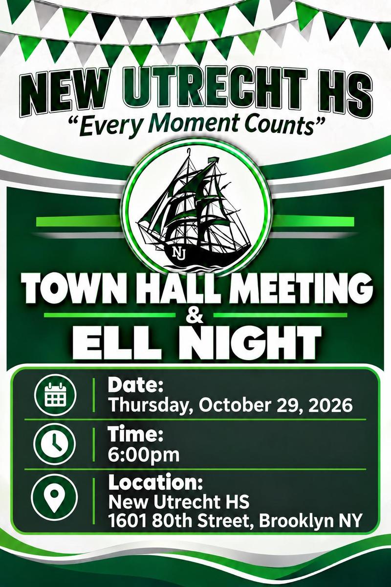 Town Hall Meeting & ELL Night - October 29, 2026