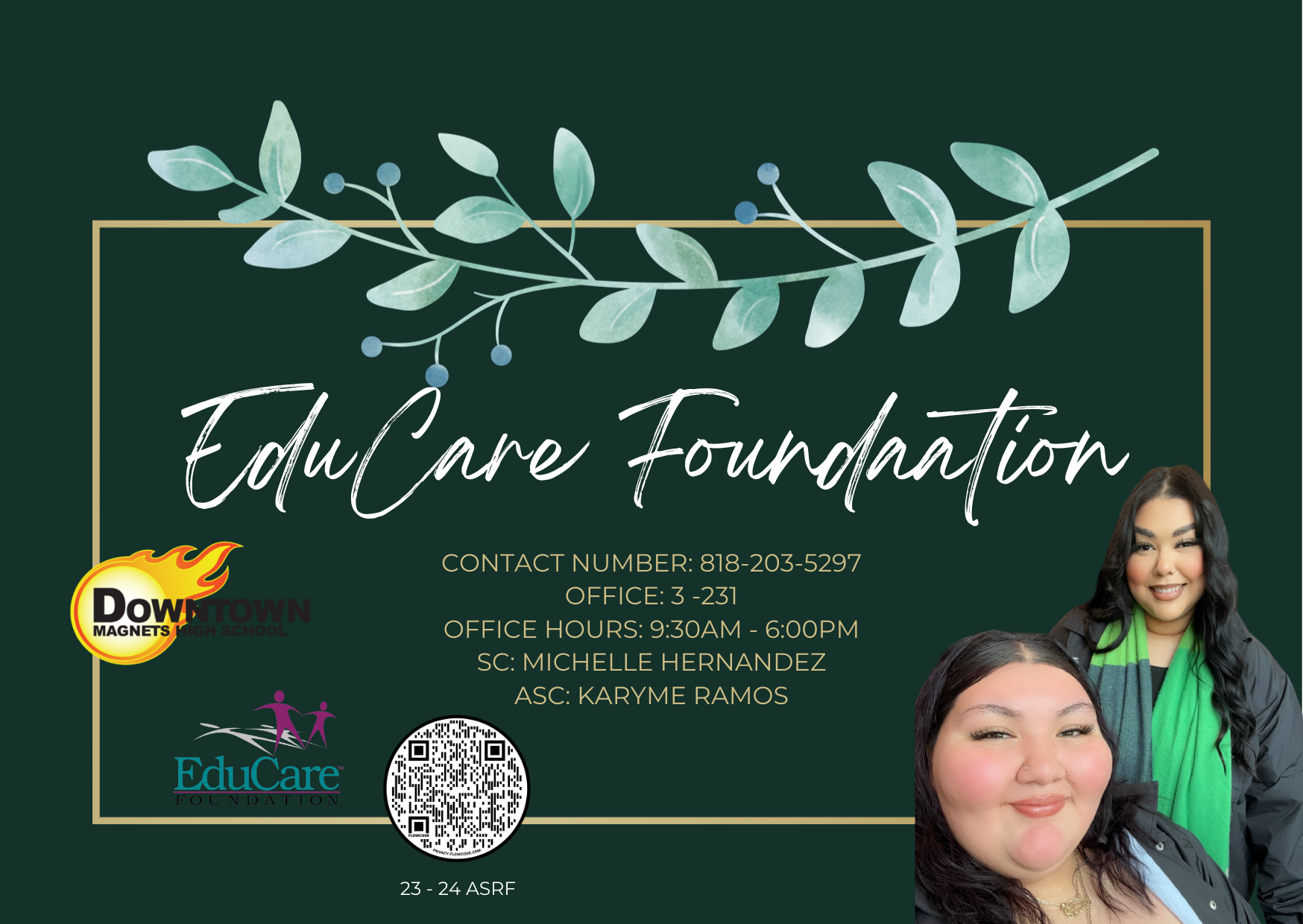 EduCare Foundation Students Downtown High School