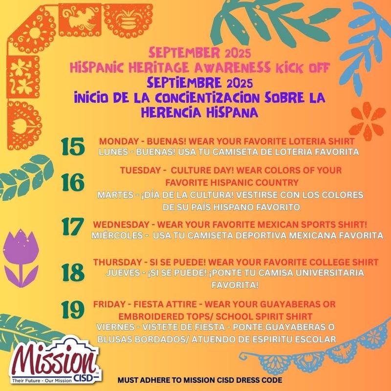 Hispanic Heritage Awareness Week