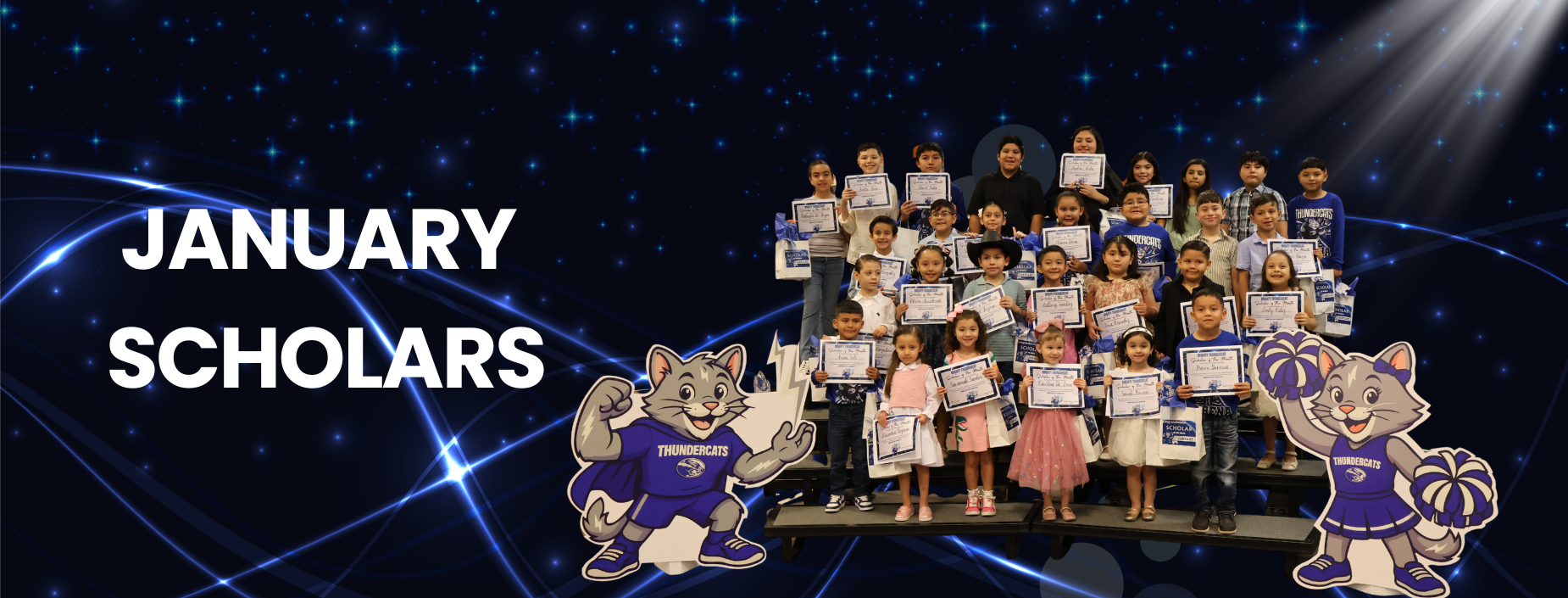January scholars of the month