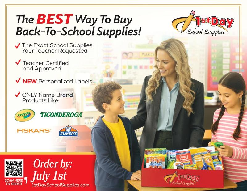 Elementry School Supplies flyer