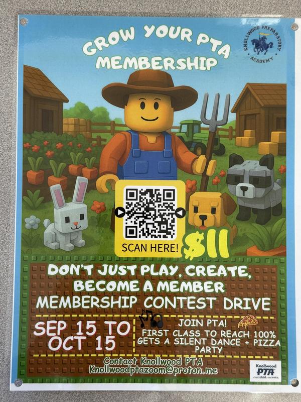 QR code for membership page