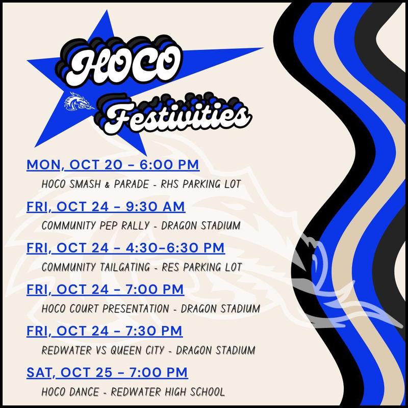 Hoco Festivities List