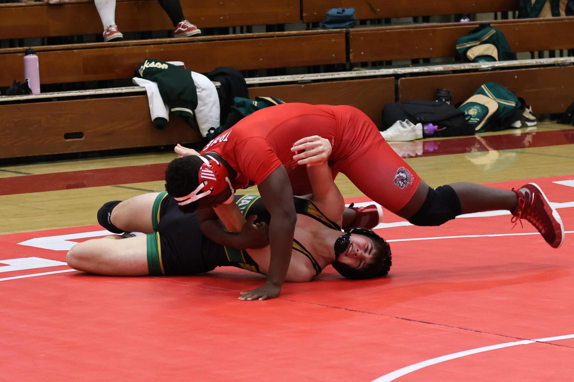 wrestling against yosemite