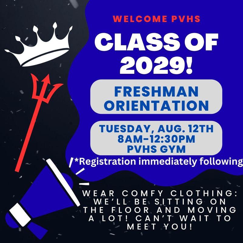 Freshman orientation 2025