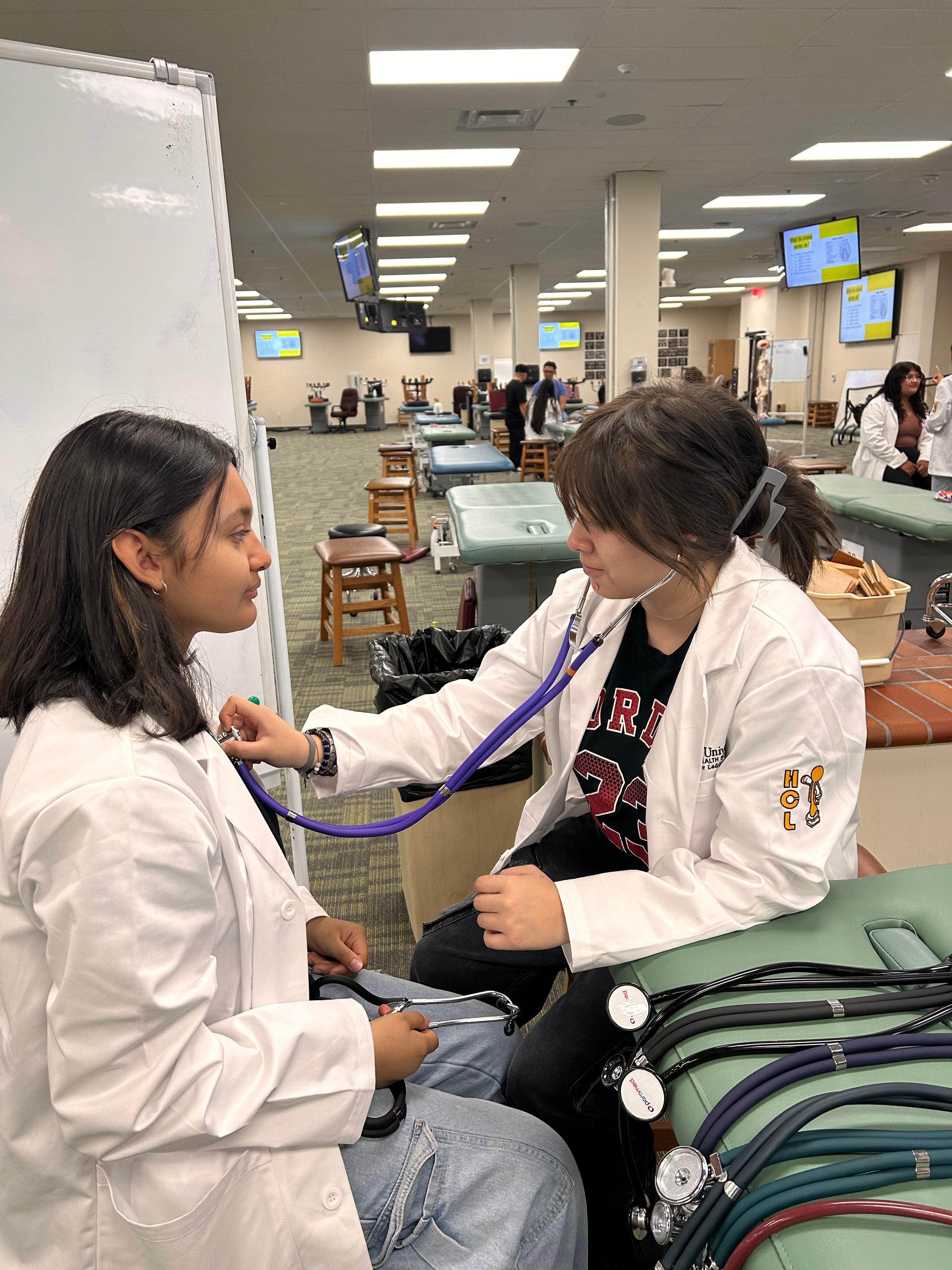 Health Career Ladder Highlights of PUSD Students in attendance La