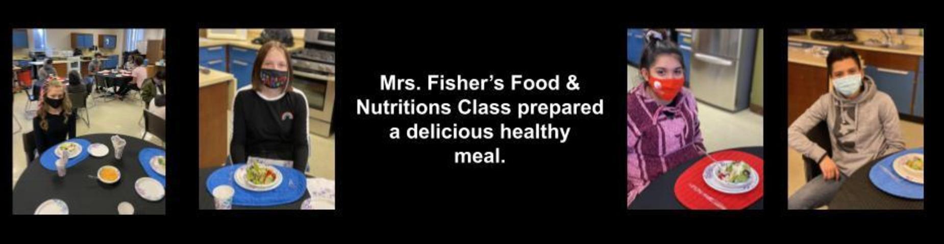 Mrs. Fishers Food & Nutrition Class