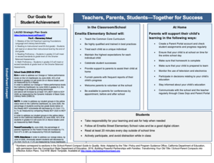 2025-2026 School/Parent Compact for Student Achievement