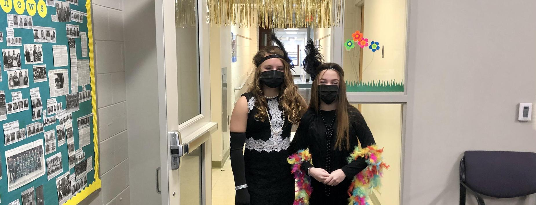 All dressed up for 100 Days