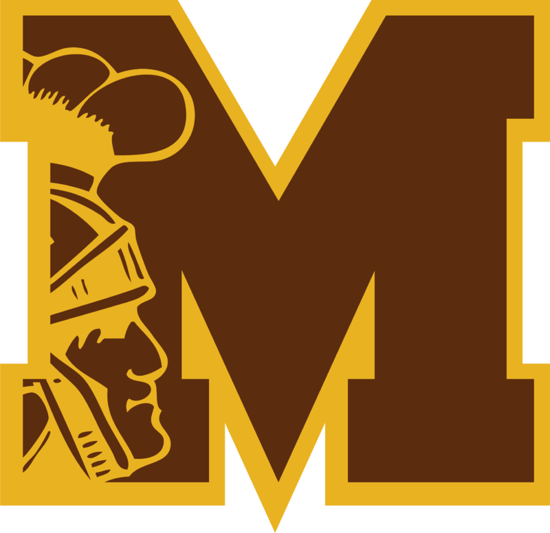 M logo