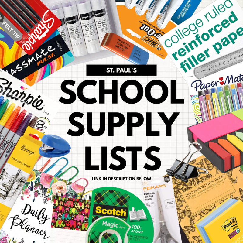 2022-2023 School Supply Lists Featured Photo