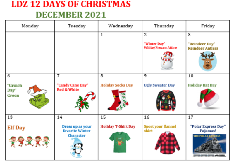 LDZ 12 DAYS OF CHRISTMAS Featured Photo