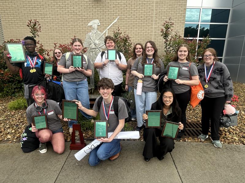 D-B Dramahawks competed in State Speech and Drama League Tournament