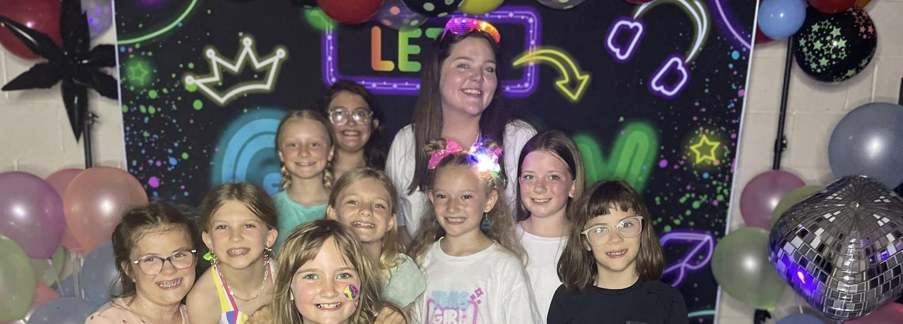 Our Glow party was so much fun!