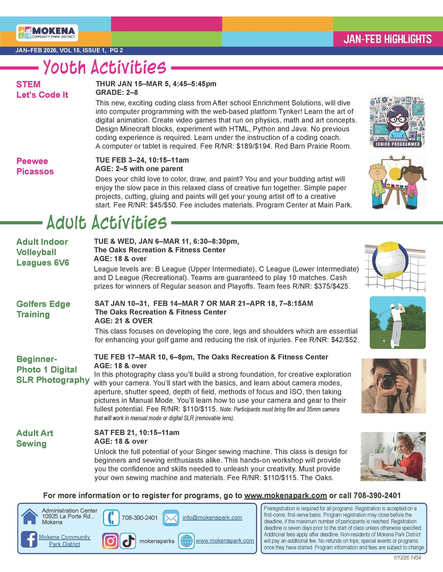 MPD Jan Feb Highlights