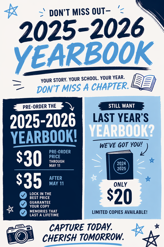 yearbook flyer