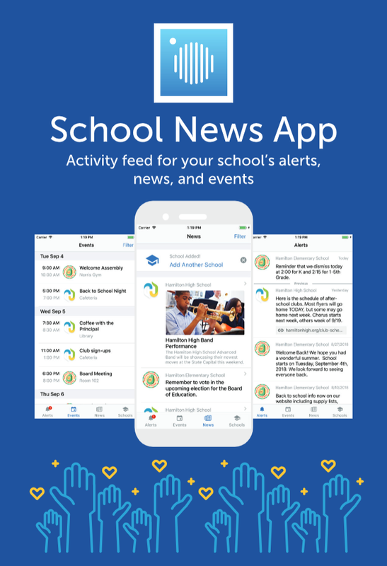 Edlio School News App
