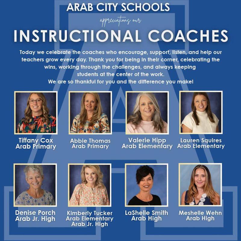 Pictures of all of the instructional coaches