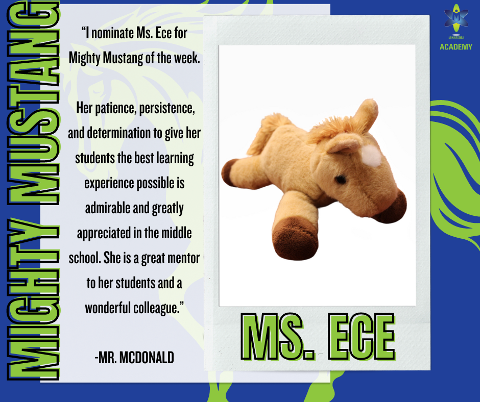 Mighty Mustangs of the Week