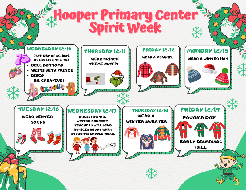 December Spirit Week