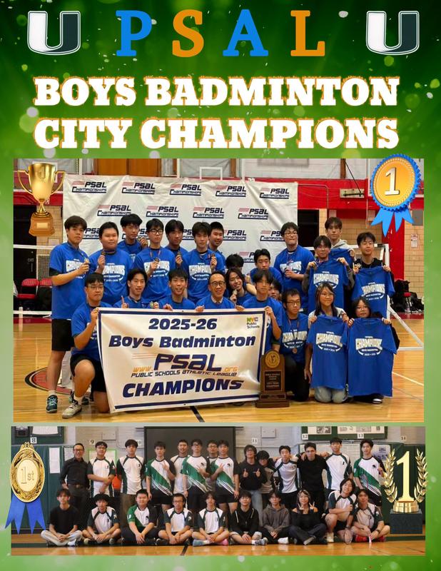 SAL City Champion Boys Badminton Team