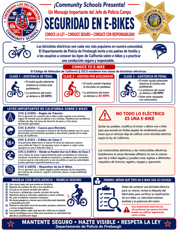seguridad en e-bikes