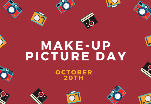 Make Up Picture Day - October 20th, 2025 Thumbnail Image