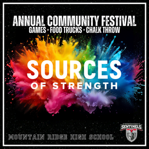 MRHS invites everyone to our annual Sources of Strength Festival!