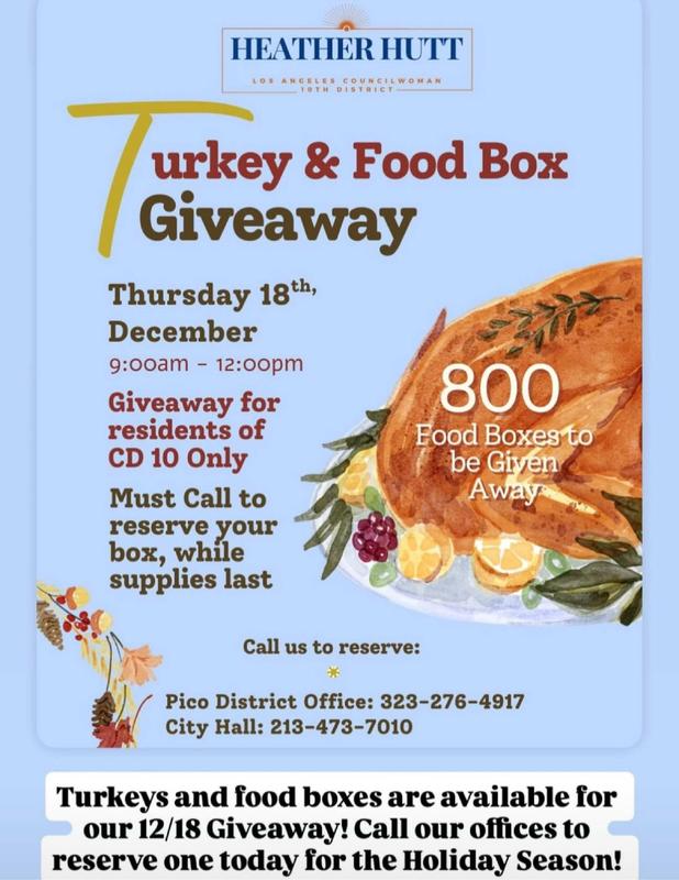 Turkey & Food Box Giveaway!!! Featured Photo