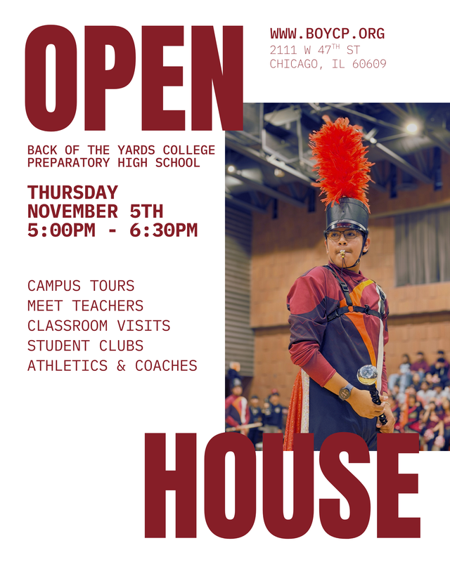 8th Grade Open House Nov 5th Featured Photo