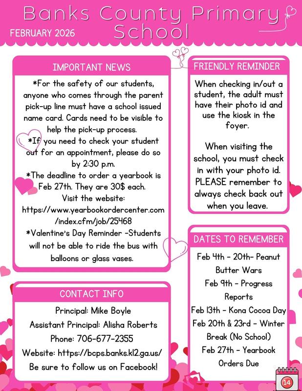 BCPS February Newsletter