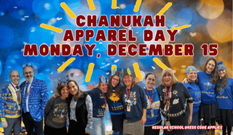Chanukah Apparel Day